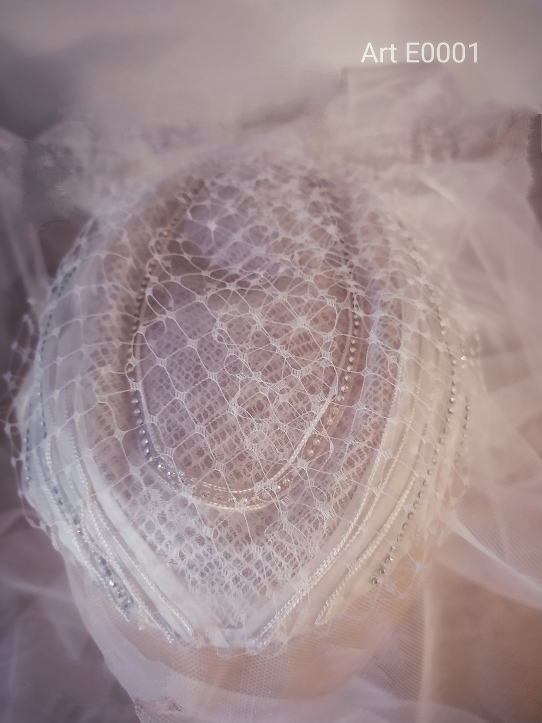 Cappellino da sposa Art.E0001