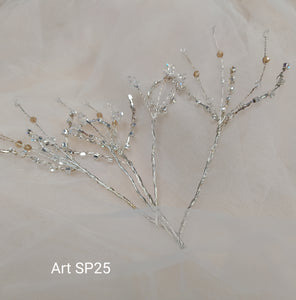 Decorazioni per acconciatura da sposa Art.PS25