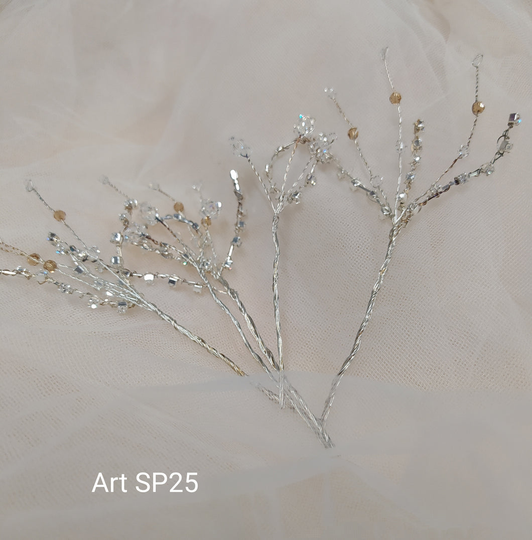 Decorazioni per acconciatura da sposa Art.PS25