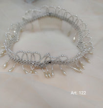 Carica l&#39;immagine nel visualizzatore di Gallery, Fermaglio a coroncina da sposa Art.122
