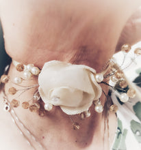 Carica l&#39;immagine nel visualizzatore di Gallery, Collanina nastro da sposa Art.157
