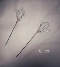 Carica l&#39;immagine nel visualizzatore di Gallery, Decorazioni da sposa per acconciatura Art.177
