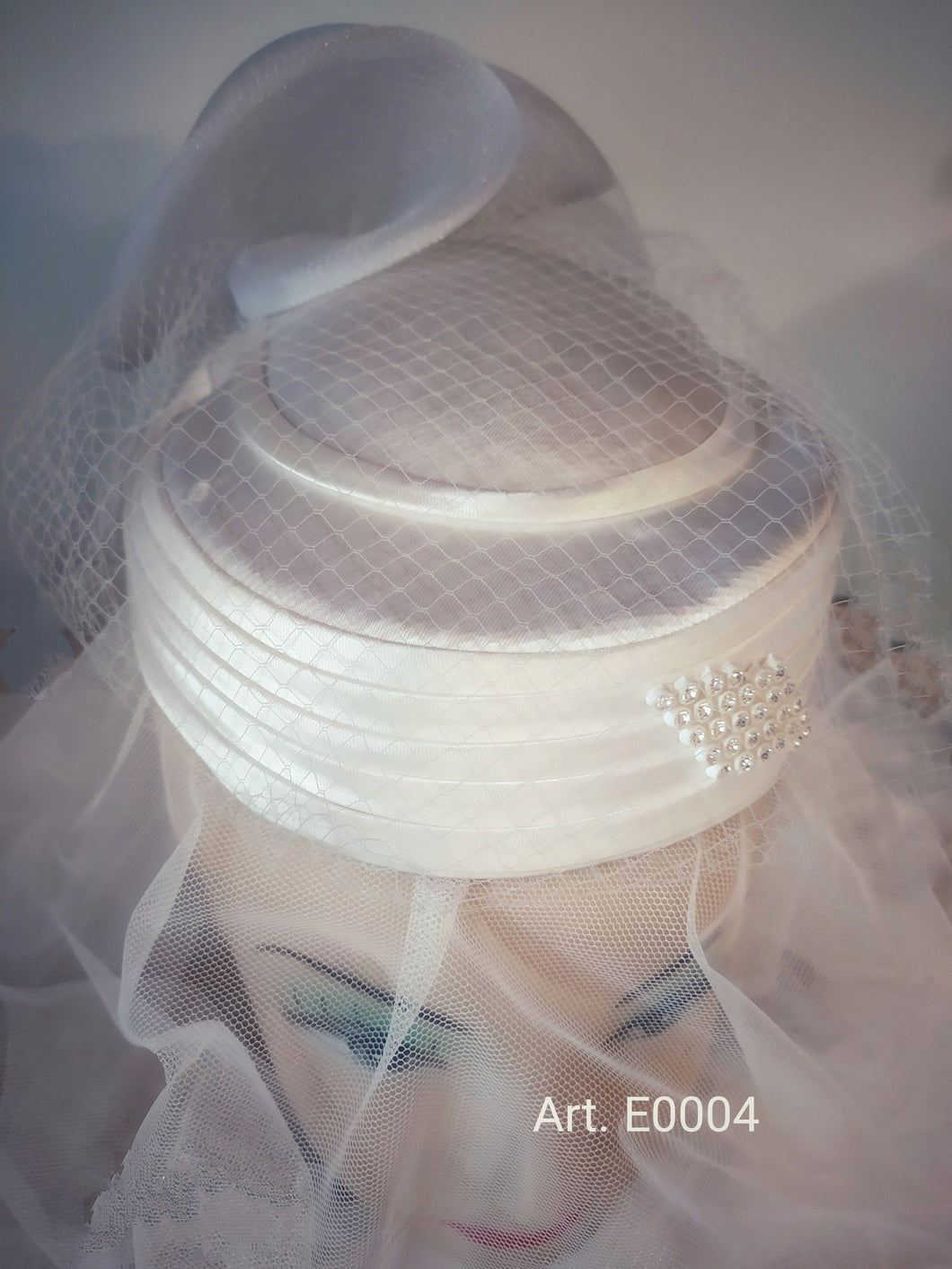 Cappellino da sposa Art.E0004