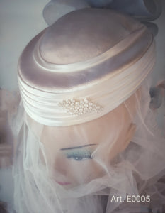 Cappellino da sposa Art.E0005